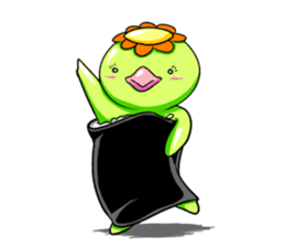 Cucumber-Maki Maki-chan sticker #344924