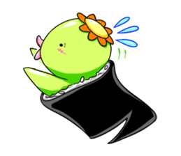 Cucumber-Maki Maki-chan sticker #344928