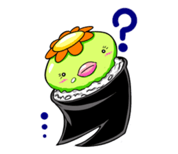 Cucumber-Maki Maki-chan sticker #344932