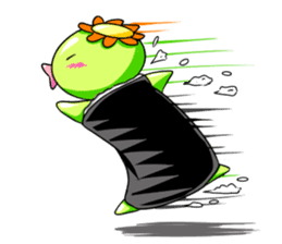 Cucumber-Maki Maki-chan sticker #344934