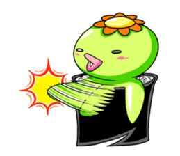 Cucumber-Maki Maki-chan sticker #344943