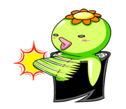 Cucumber-Maki Maki-chan sticker #344943