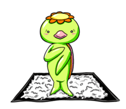 Cucumber-Maki Maki-chan sticker #344944