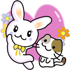 Rabbit&Cat(usa-thi&nya-tan)