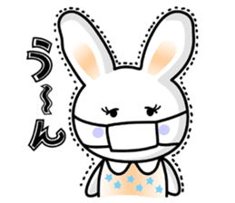 Rabbit&Cat(usa-thi&nya-tan) sticker #345239