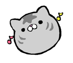 Fat cat Gin-chan sticker #345705