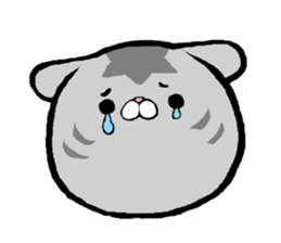 Fat cat Gin-chan sticker #345707