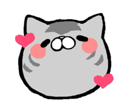 Fat cat Gin-chan sticker #345708