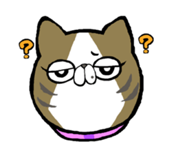 Fat cat Gin-chan sticker #345713