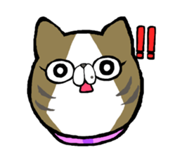 Fat cat Gin-chan sticker #345716
