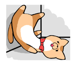 Fat cat Gin-chan sticker #345733