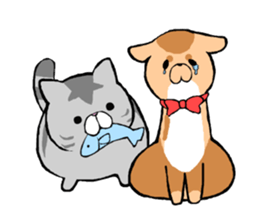 Fat cat Gin-chan sticker #345740