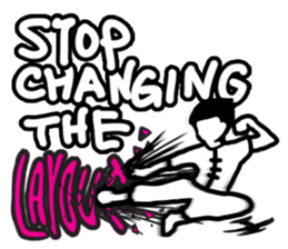 KUNG FU DESIGNER sticker #346465