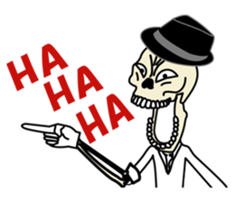 Skull-kun sticker #346724