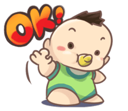 BABY x DOG sticker #346750