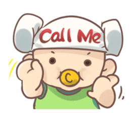 BABY x DOG sticker #346756