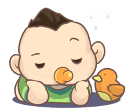 BABY x DOG sticker #346767