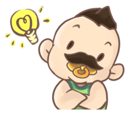 BABY x DOG sticker #346769