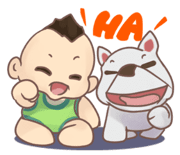 BABY x DOG sticker #346773