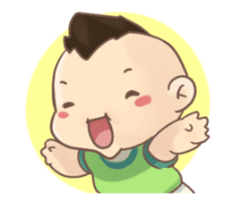 BABY x DOG sticker #346784