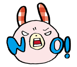 SABU-chan, rabbit sticker #346946