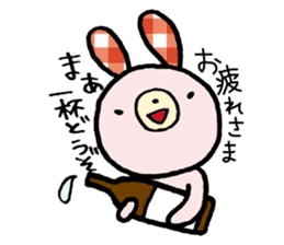 SABU-chan, rabbit sticker #346959