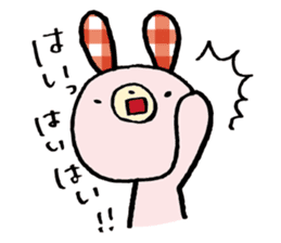 SABU-chan, rabbit sticker #346960