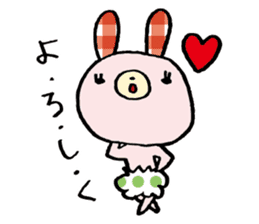 SABU-chan, rabbit sticker #346974