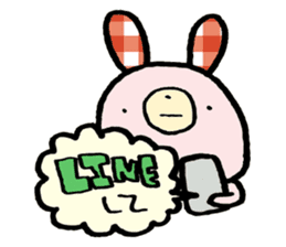 SABU-chan, rabbit sticker #346975