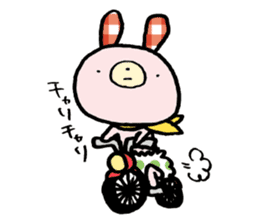 SABU-chan, rabbit sticker #346981