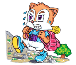 Funny Fox & Graceful Goat sticker #347545