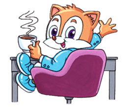 Funny Fox & Graceful Goat sticker #347546