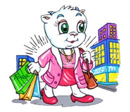 Funny Fox & Graceful Goat sticker #347552