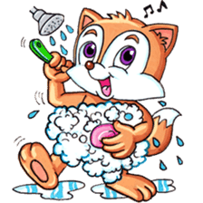 Funny Fox & Graceful Goat sticker #347553