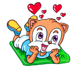 Funny Fox & Graceful Goat sticker #347557