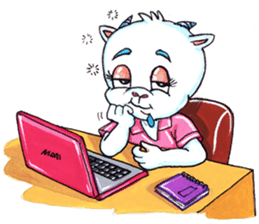 Funny Fox & Graceful Goat sticker #347560