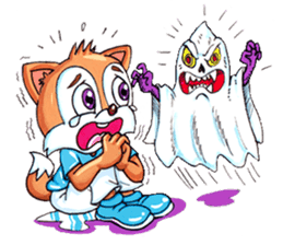 Funny Fox & Graceful Goat sticker #347563