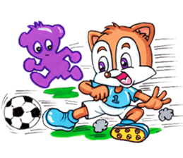 Funny Fox & Graceful Goat sticker #347568