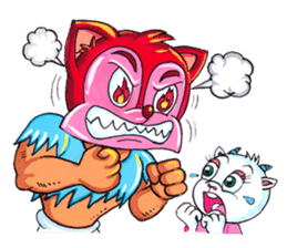 Funny Fox & Graceful Goat sticker #347569