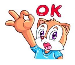 Funny Fox & Graceful Goat sticker #347583