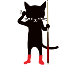 The black cat "Mee" sticker #347715