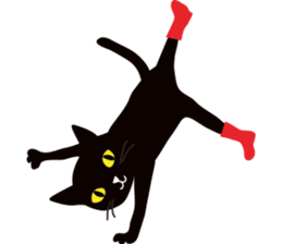 The black cat "Mee" sticker #347719