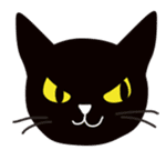 The black cat "Mee" sticker #347732