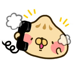cute Steamed meat bun! sticker #348445