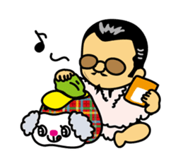 Mischievous boss -Summer version- sticker #348710