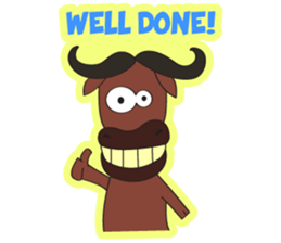 Crazy Animals Set sticker #349469