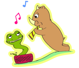 Crazy Animals Set sticker #349470