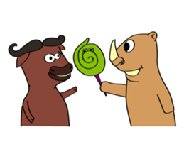 Crazy Animals Set sticker #349473