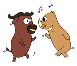 Crazy Animals Set sticker #349474