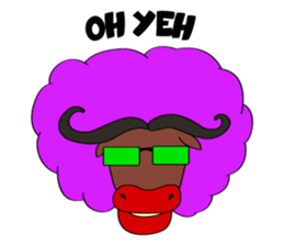 Crazy Animals Set sticker #349479